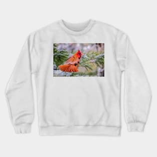 Christmas Cardinal Crewneck Sweatshirt